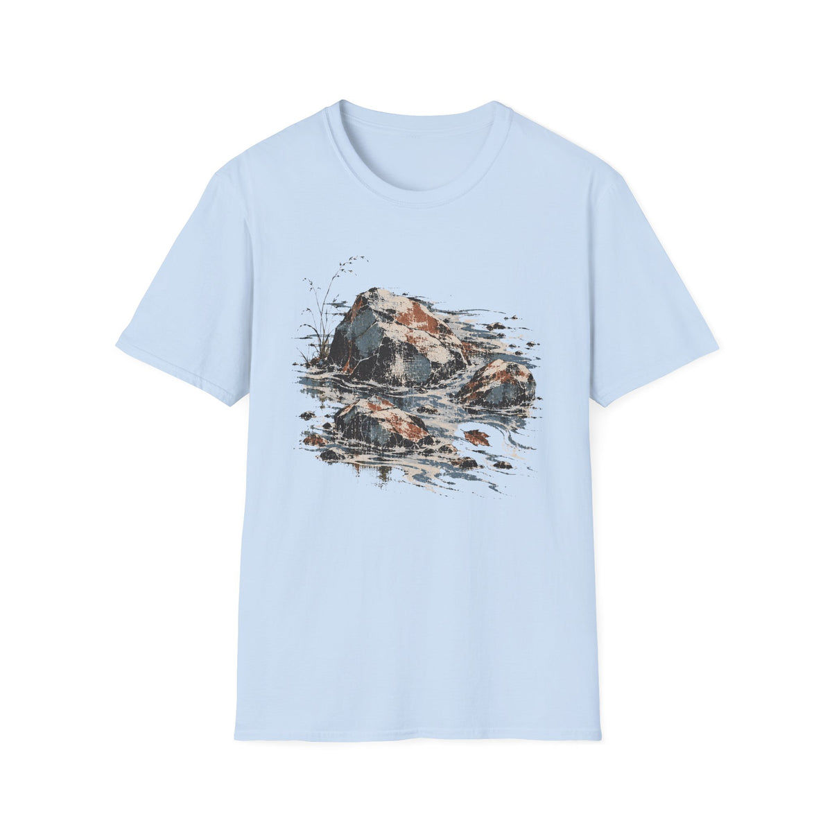 Stone / Current T-Shirt