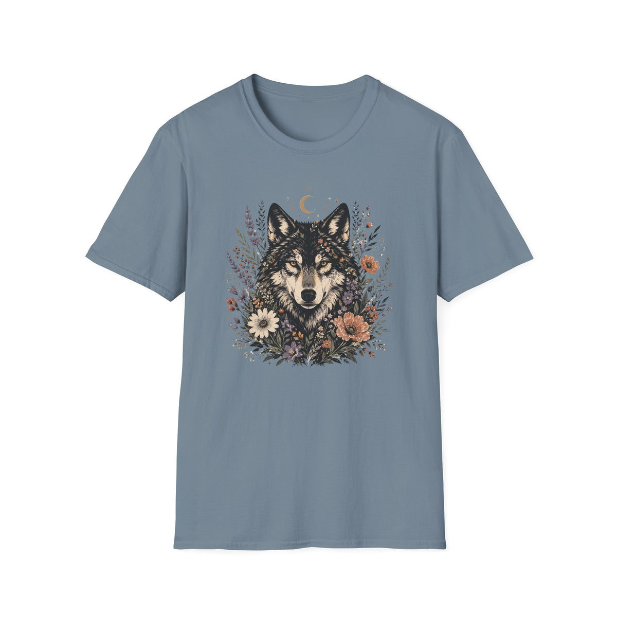 Moonlit Wolf Garden