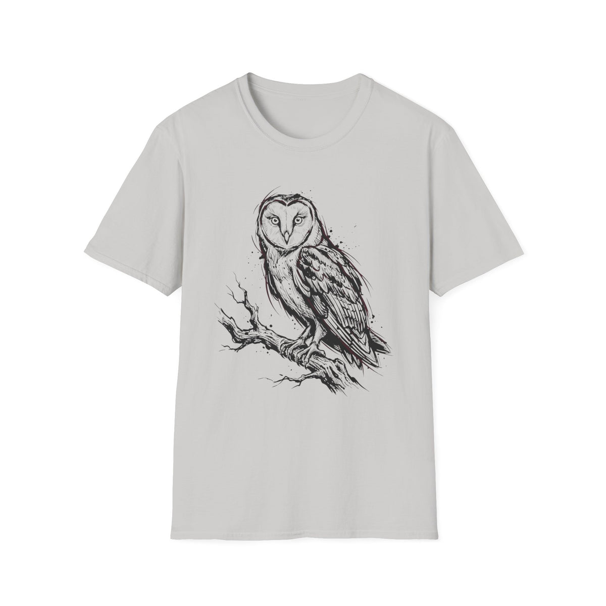 Barn Owl Ink Study T-Shirt
