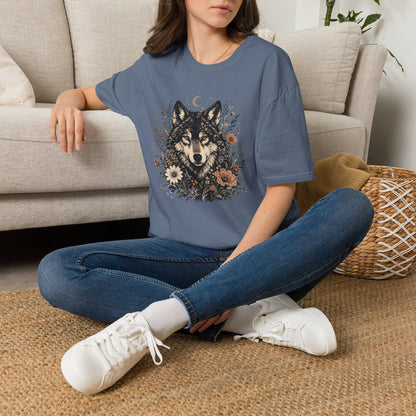 Moonlit Wolf Garden
