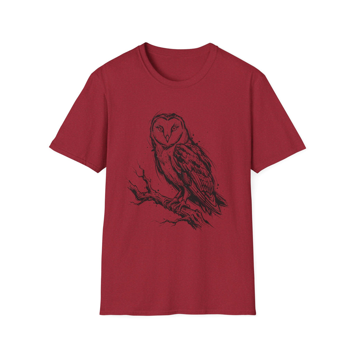 Barn Owl Ink Study T-Shirt