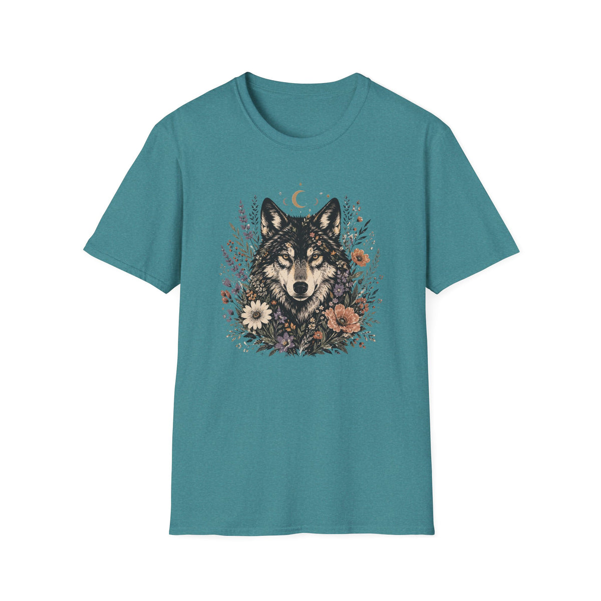 Moonlit Wolf Garden