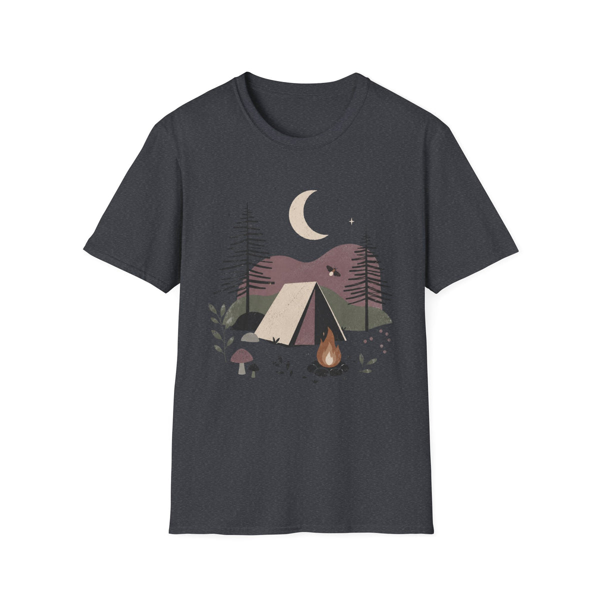 Quite Campfire Moon T-Shirt