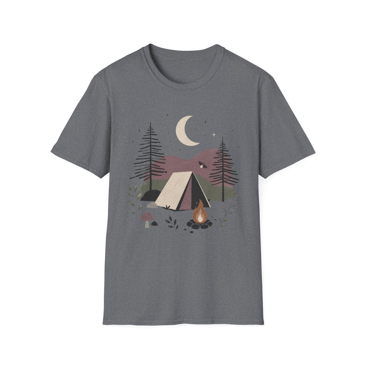 Quite Campfire Moon T-Shirt