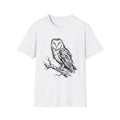 Barn Owl Ink Study T-Shirt
