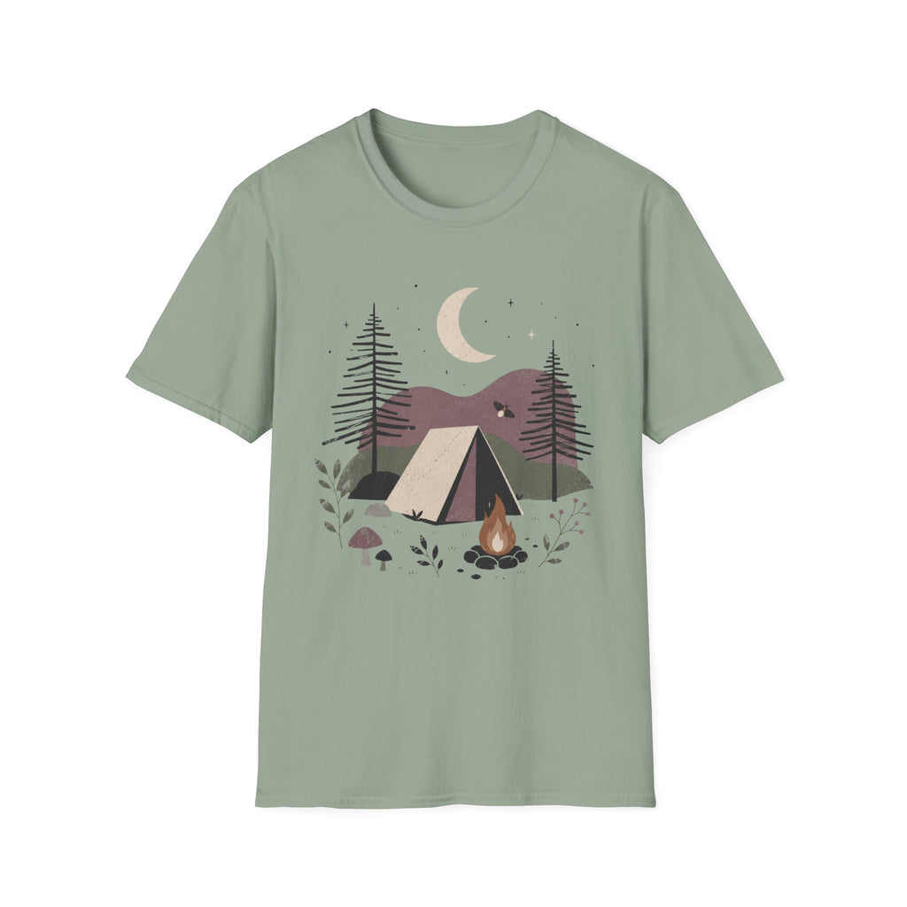 Quite Campfire Moon T-Shirt
