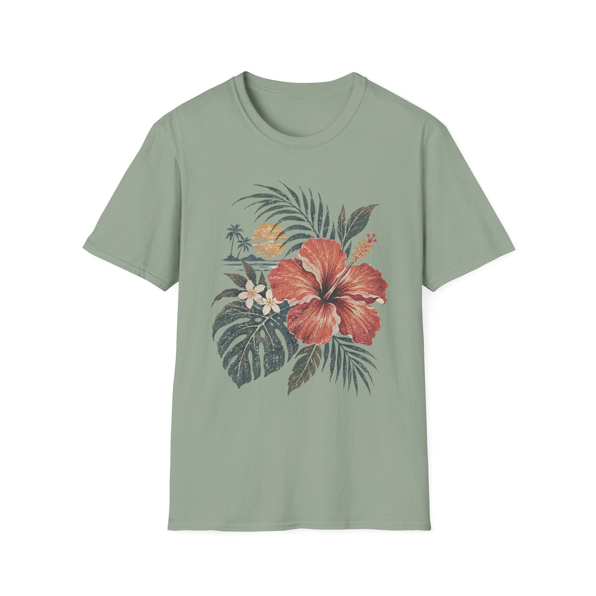 Palm & Petal Sunset