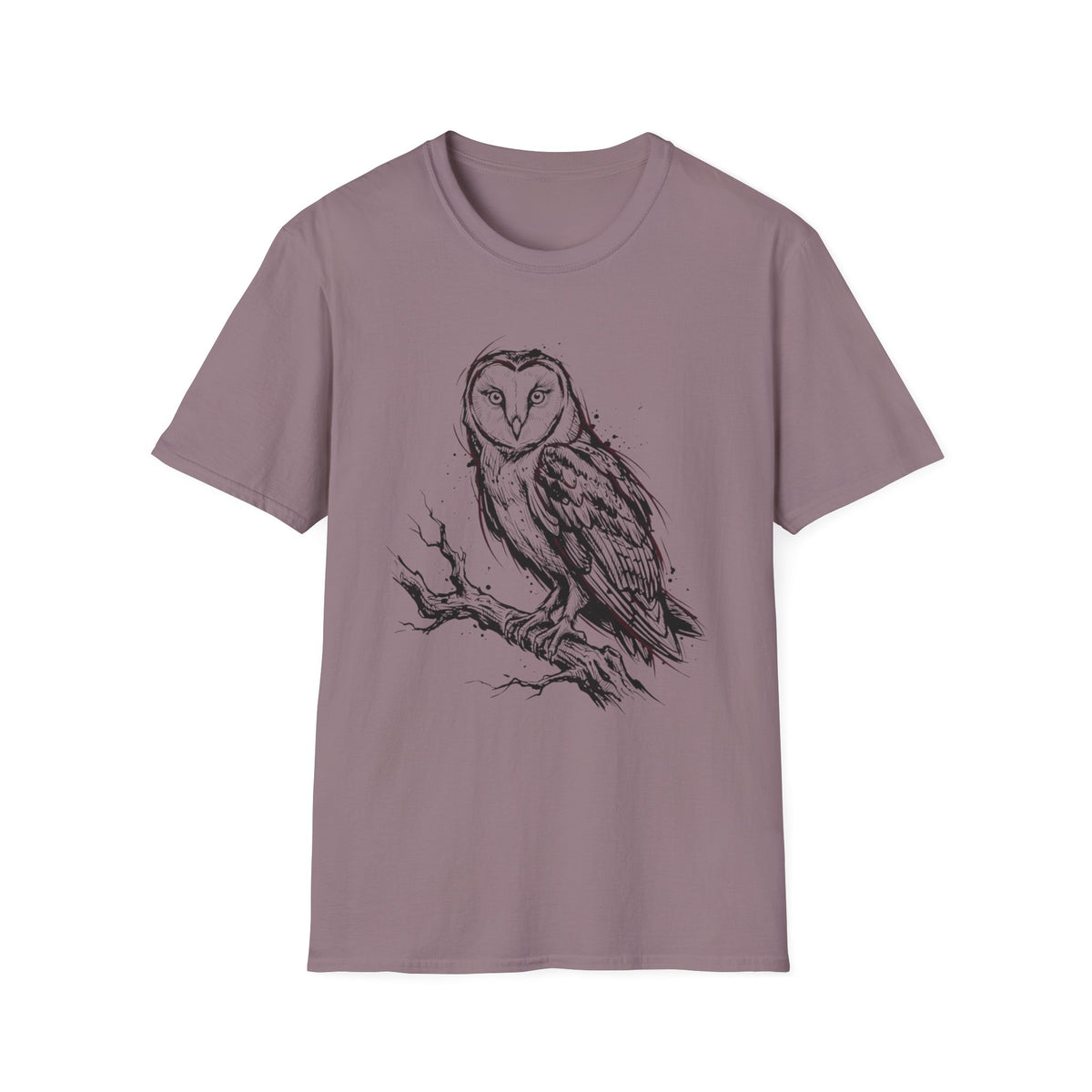 Barn Owl Ink Study T-Shirt