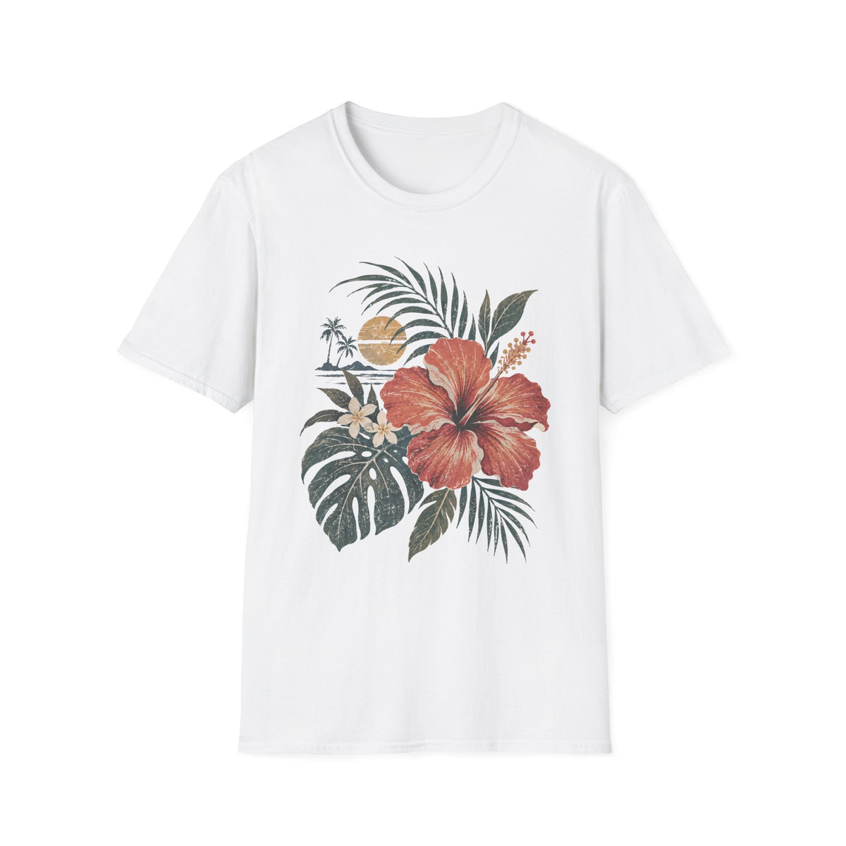 Palm & Petal Sunset