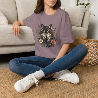 Moonlit Wolf Garden
