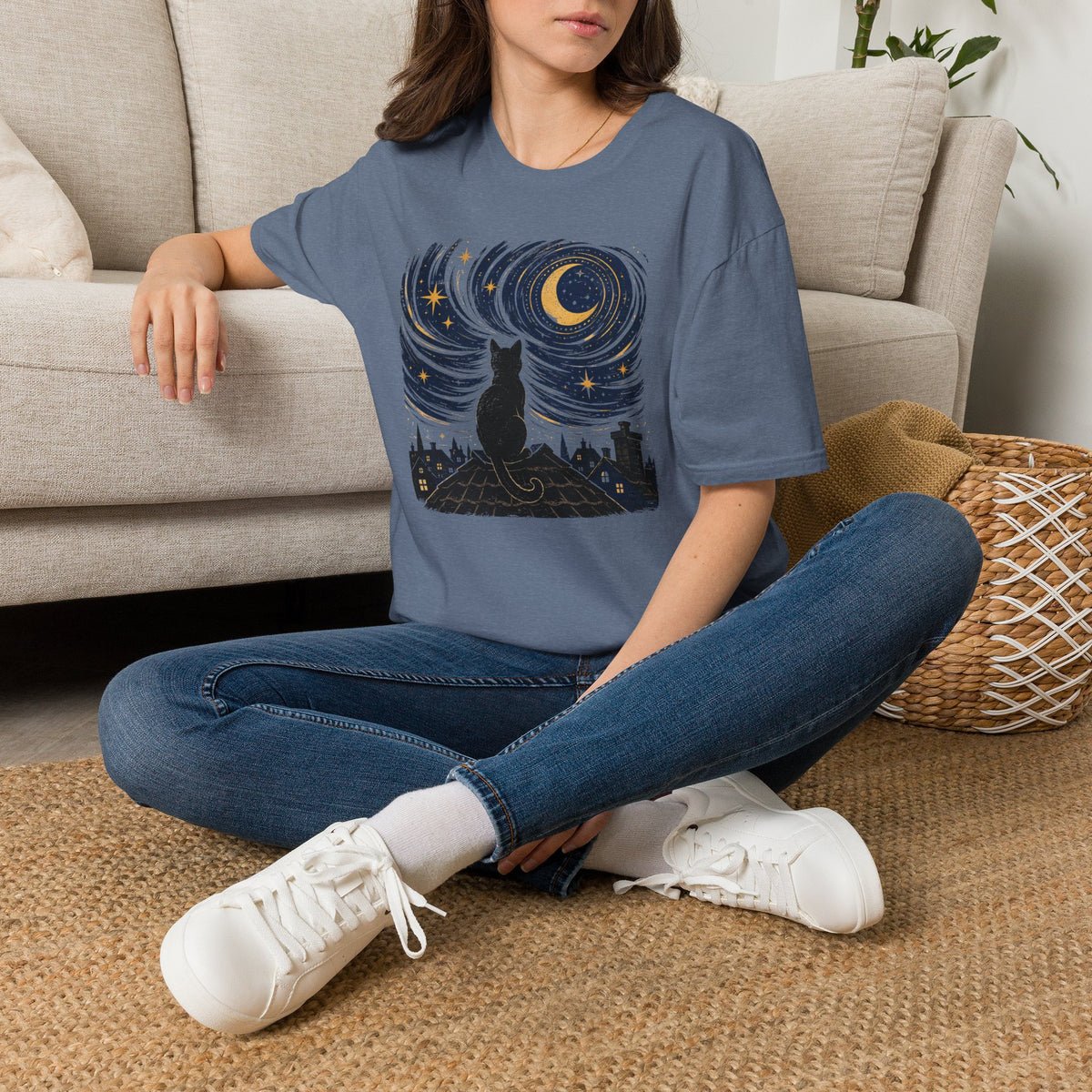 Stargazer Cat Rooftop