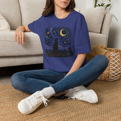Stargazer Cat Rooftop