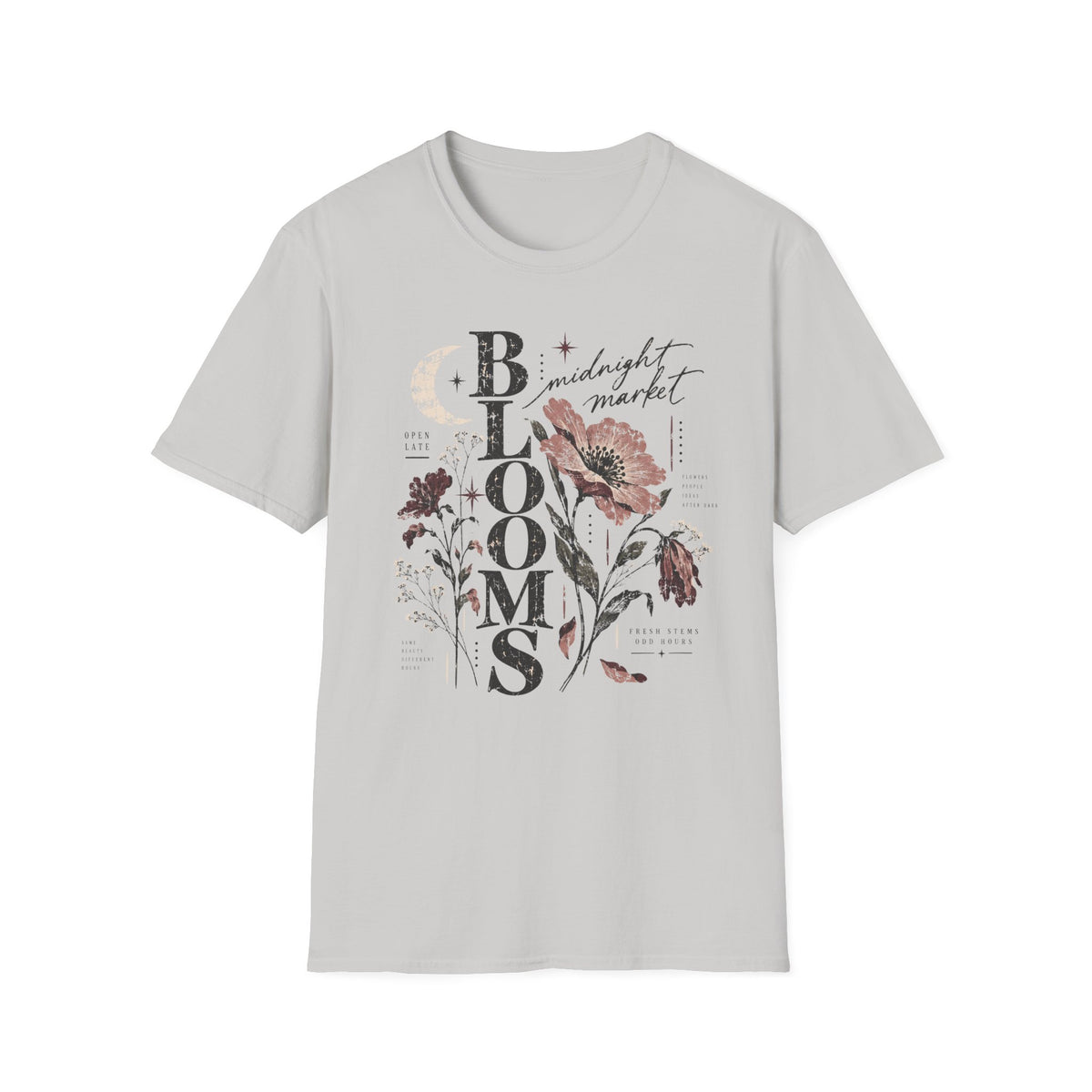 Midnight Bloom Market T-Shirt